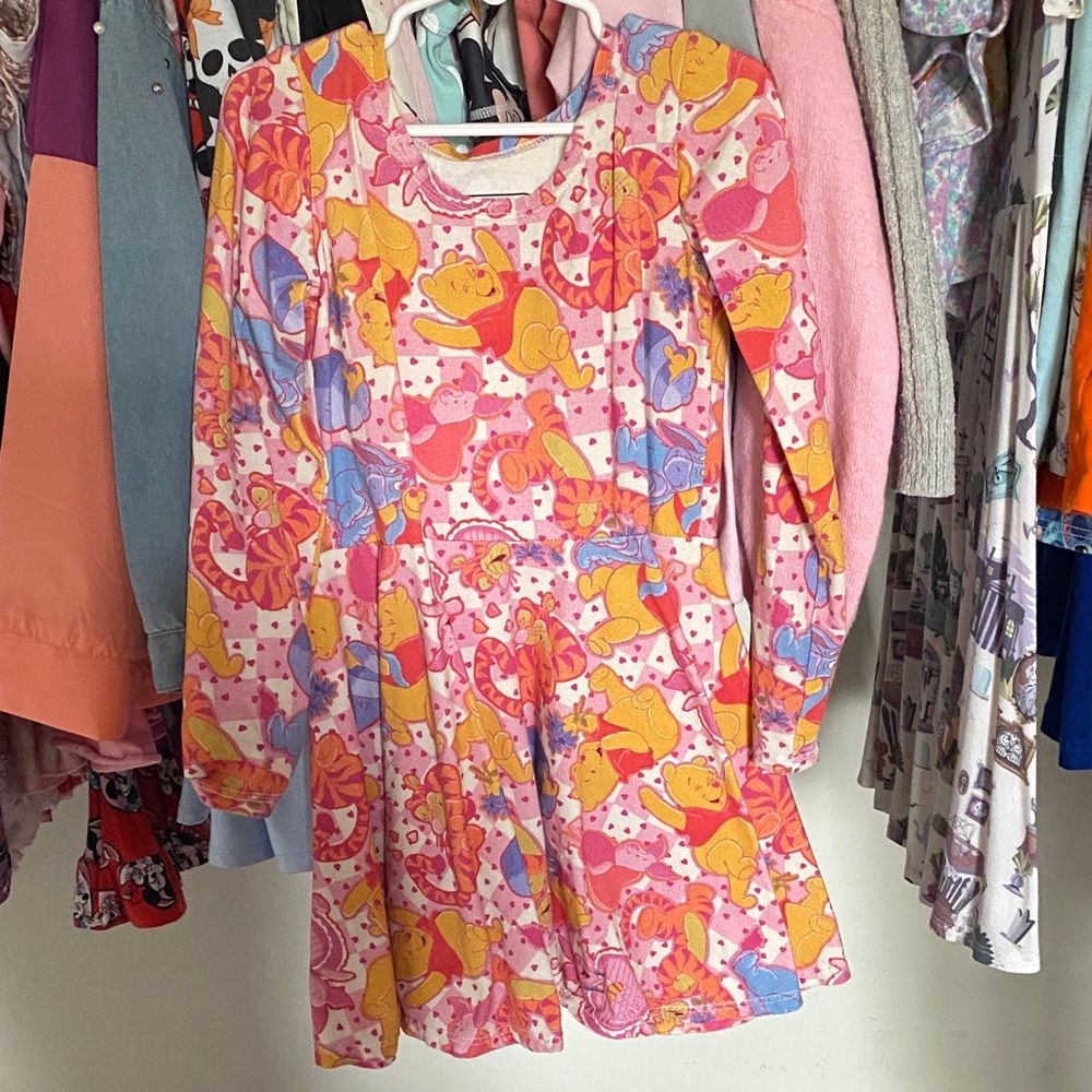 Colorful Cartoon Character Dress